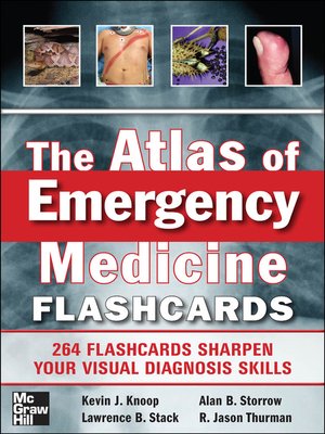 cover image of The Atlas of Emergency Medicine Flashcards